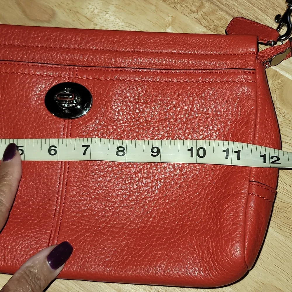 Coach elegant red